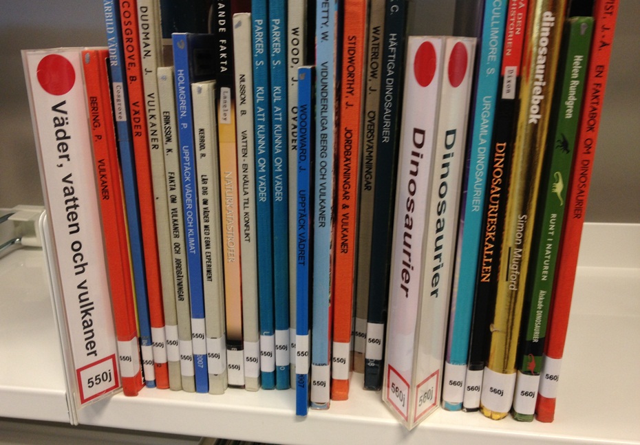 550j på Märsta bibliotek