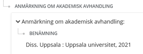 Sammanläggnings¬avhandling med genomgående paginering