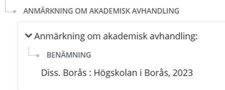 Sammanläggningsavhandlingar med delvis genomgående paginering