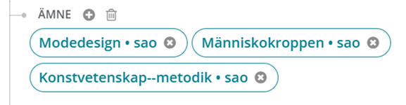 Ämnesord