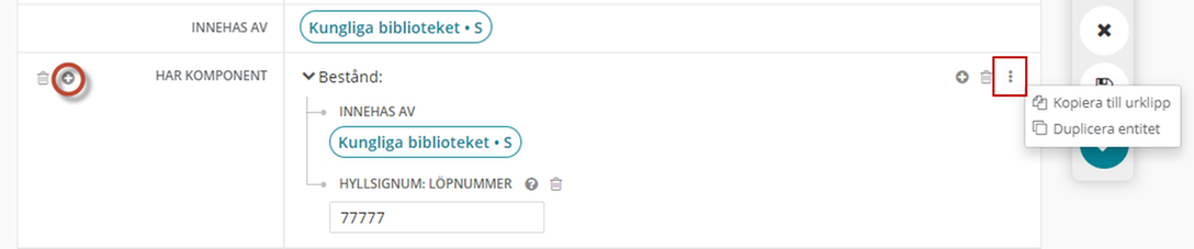 Lägga till fler bestånd